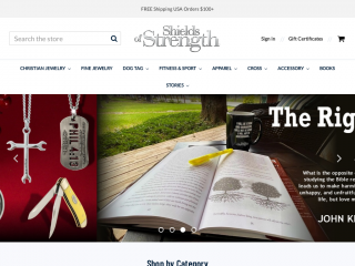 shieldsofstrength.com screenshot