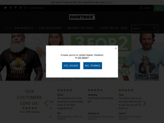 shirtbox.com screenshot