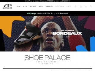 shoepalace.com screenshot