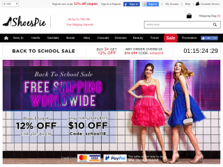 shoespie.com screenshot