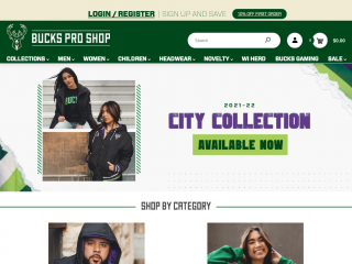 shop.bucks.com screenshot
