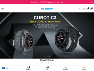 shop.cubot.net screenshot