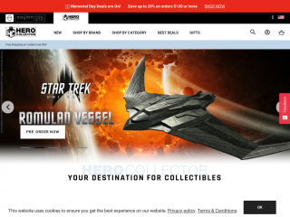 shop.eaglemoss.com screenshot