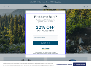 shop.highsierra.com screenshot