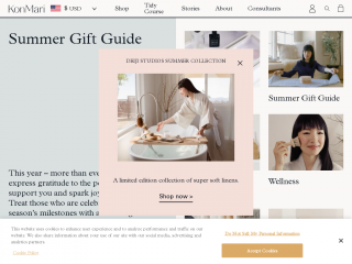 shop.konmari.com screenshot