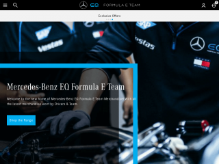 shop.mercedes-benzeqformulae.com screenshot