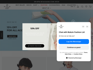 shop.mukzin.com screenshot