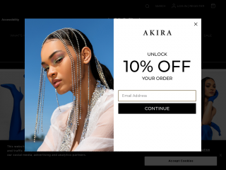 shopakira.com screenshot