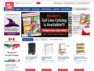 shopbrodart.com screenshot