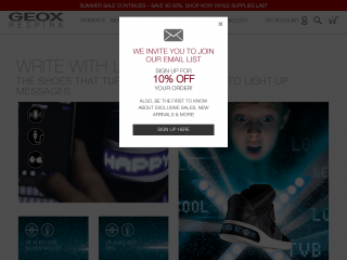 shopgeox.com screenshot