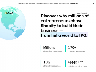 shopify.com screenshot