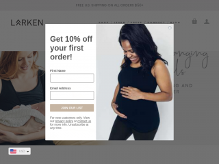 shoplarken.com screenshot