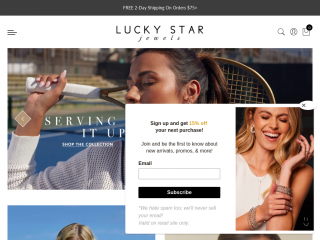 shopluckystar.com screenshot