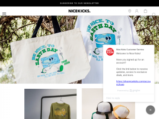 shopnicekicks.com screenshot