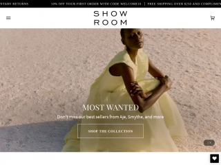 shopshowroom.com screenshot