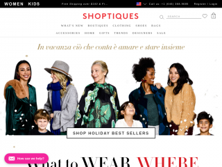 shoptiques.com screenshot