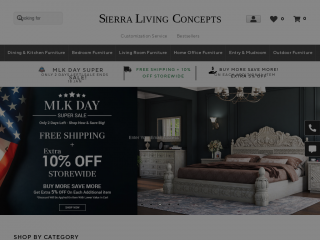 sierralivingconcepts.com screenshot