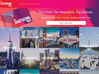 sightseeingpass.com screenshot