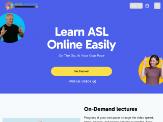 signlanguage101.com screenshot