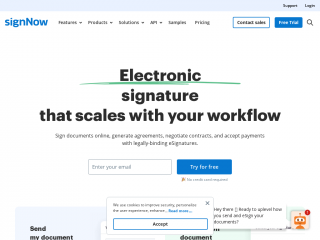 signnow.com screenshot