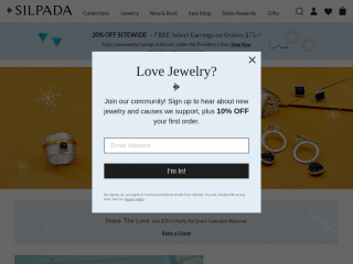 silpada.com screenshot