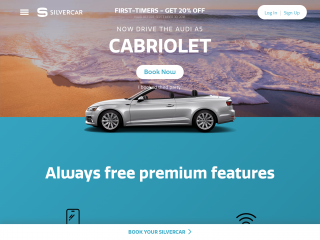 silvercar.com screenshot
