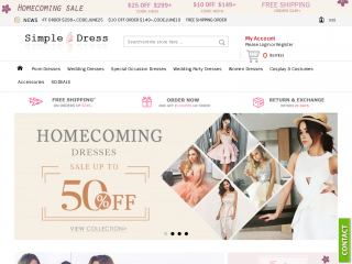 simple-dress.com screenshot