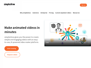 simpleshow.com screenshot