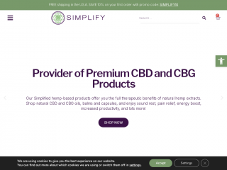 simplifyhemp.com screenshot