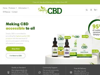 simply-cbd.co.uk screenshot