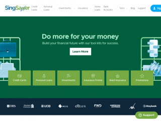 singsaver.com.sg screenshot