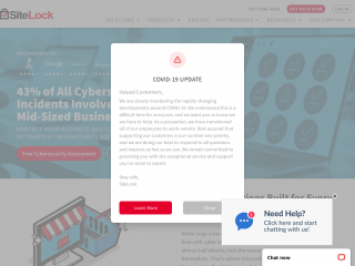 sitelock.com screenshot