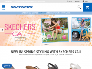skechers.co.nz screenshot
