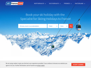 ski-france.com screenshot