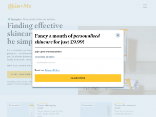 skinandme.com screenshot