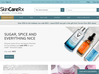 skincarerx.com screenshot