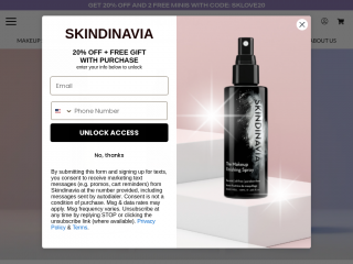 skindinavia.com screenshot