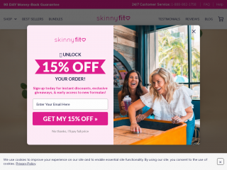 skinnyfit.com screenshot