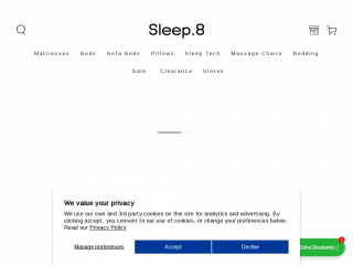 sleep8.uk screenshot