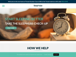 sleephubs.com screenshot