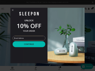 sleeponhealth.com screenshot