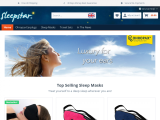 sleepstar.co.uk screenshot