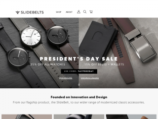 slidebelts.com screenshot