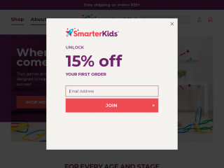 smarterkids.com screenshot