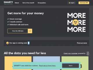 smarty.co.uk screenshot