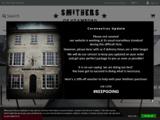 smithersofstamford.com screenshot