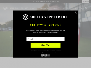 soccersupplement.com screenshot