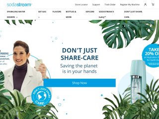 sodastream.com screenshot