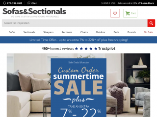 sofasandsectionals.com screenshot