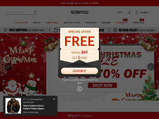 soinyou.com screenshot